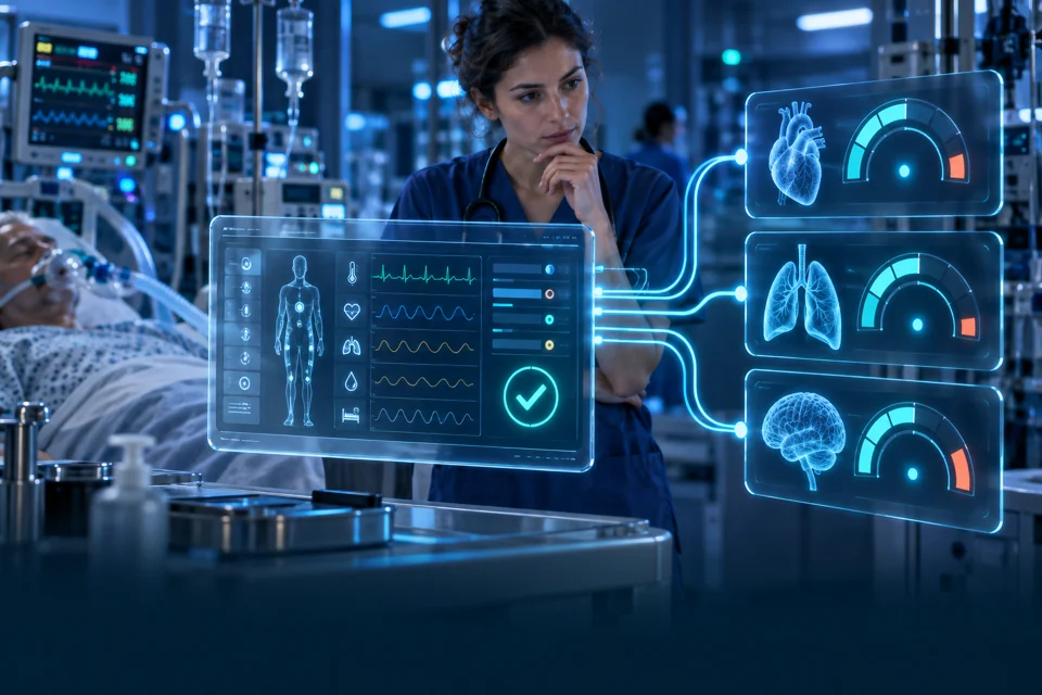 Des observations cliniques validées alimentent automatiquement plusieurs scores.