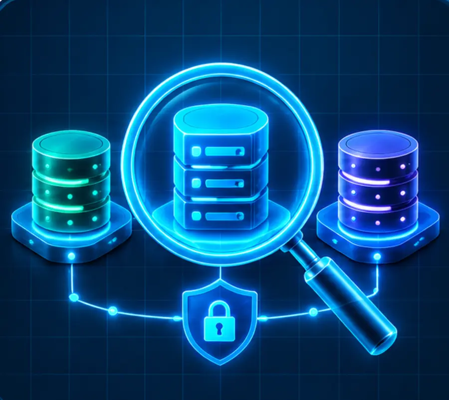 Analyse einer Topologie mit den Zonen PROD, RAW und ICU DATA EXPERT Engine