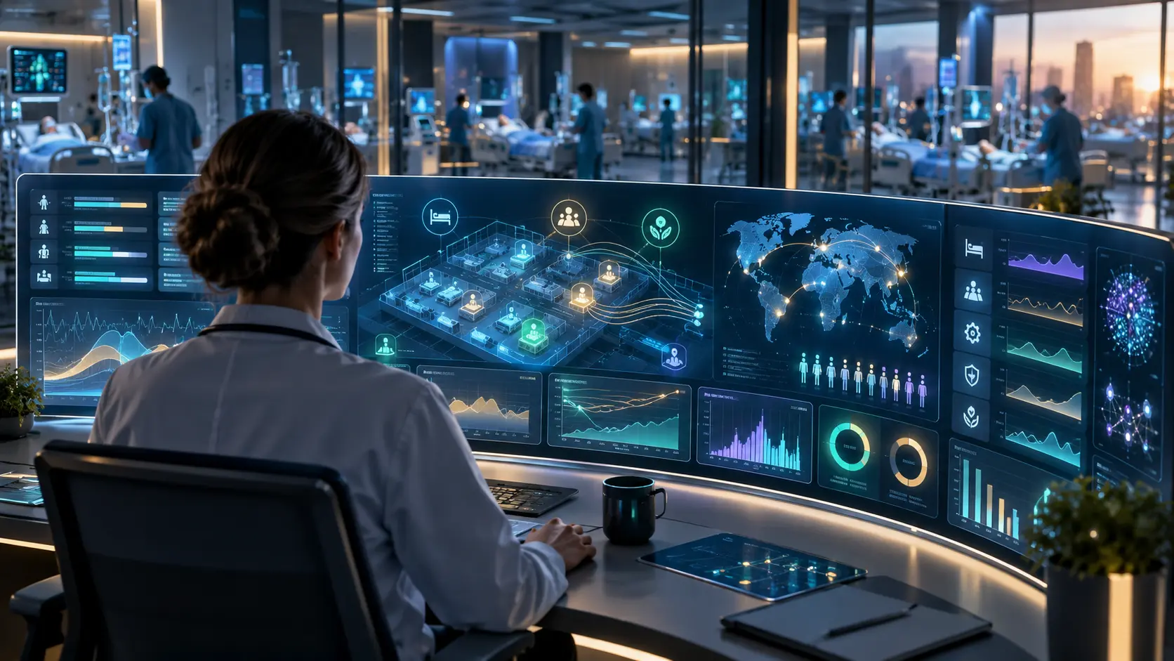 Responsable des soins intensifs pilotant son service avec ICU DATA EXPERT